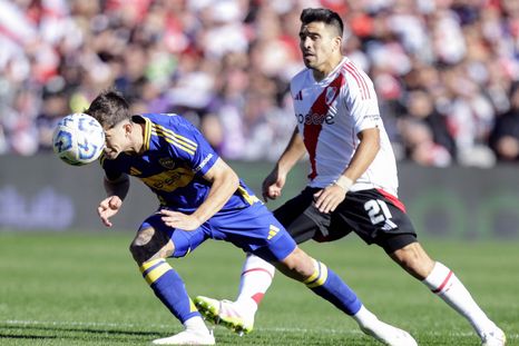 River y Boca disputan una nueva edición del Superclásico en el Monumental.