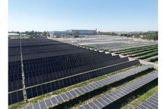 Parque de energía solar en el polo industrial de Córdoba