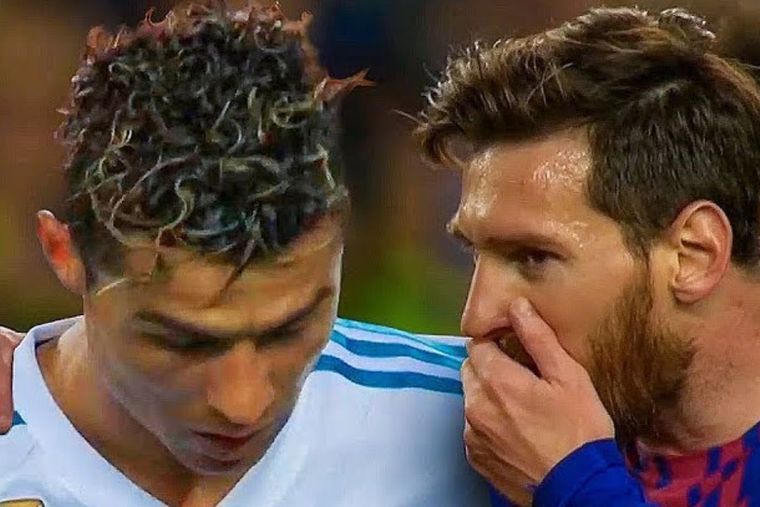 Messi y Cristiano Ronaldo fueron vinculados con el Barcelona en el mismo día.