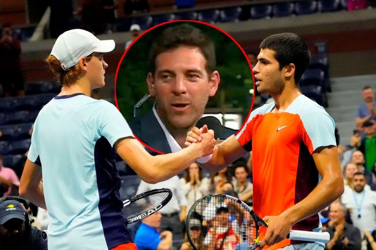 Del Potro definió a Sinner y Alcaraz como la próxima gran rivalidad del tenis.
