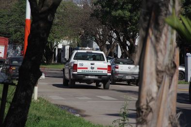 MDZol | Este sábado Gendarmería allanó la casa de la familia Sena Foto: Ayrton Teruel/MDZ