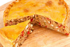 Esta deliciosa tarta de atún será el deleite de tu familia Foto: Shutterstock