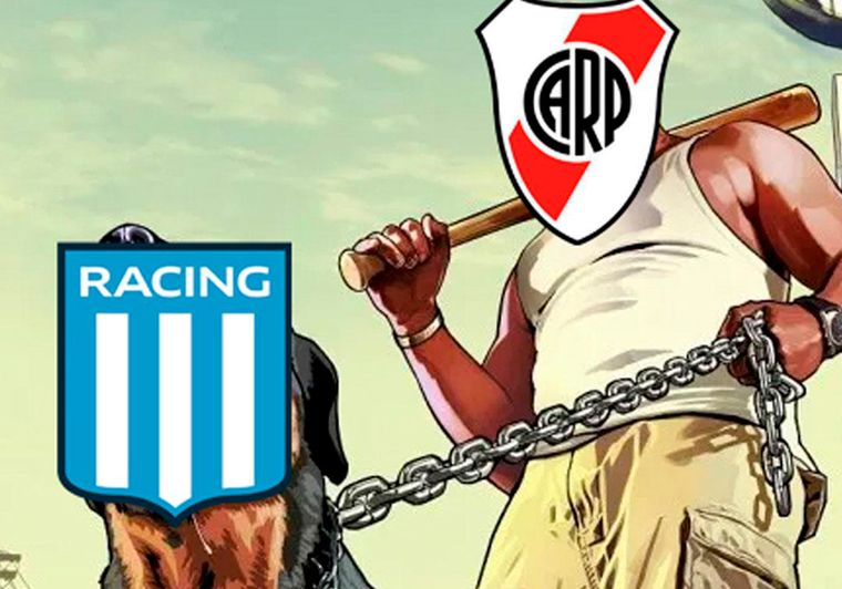 Las redes estallaron tras la victoria de River sobre Racing.