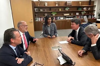 MDZol | El Fondo envió a Buenos Aires a sus técnicos para evaluar las metas del primer trimestre del año. Foto: Presidencia de la Nación