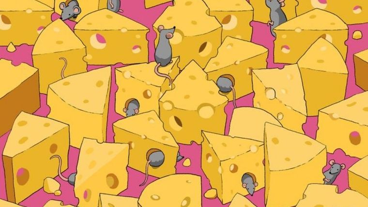 Acertijo visual, reto visual, dado