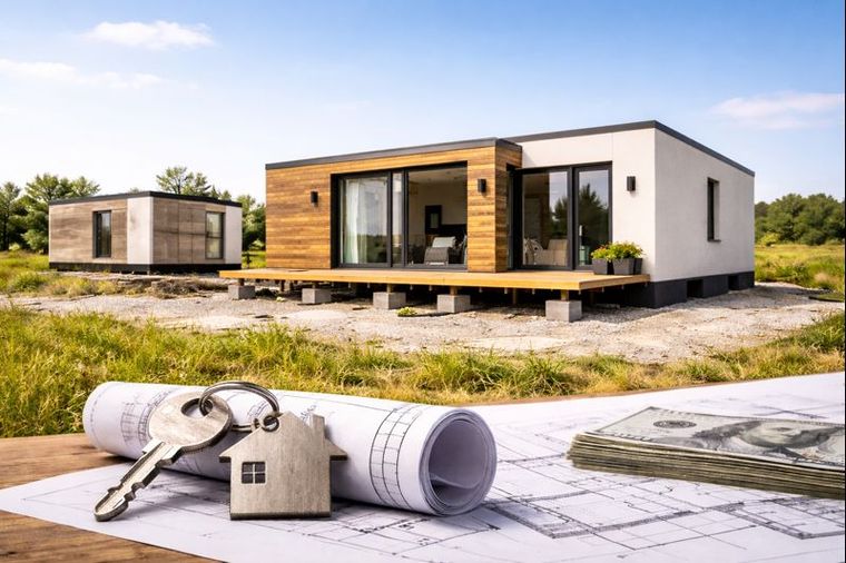 Estas casas son una opción para conseguir una primera vivienda propia.