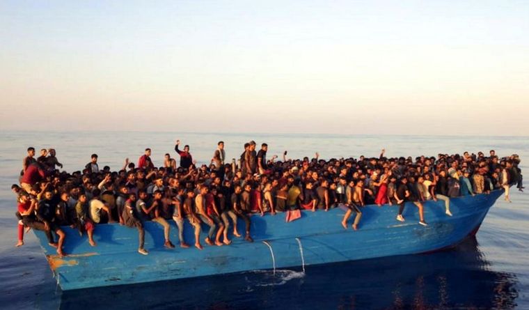 migrantes mar Mediterráneo Migrantes en el Mediterráneo: la situación ya es insostenible. Foto: Efe.