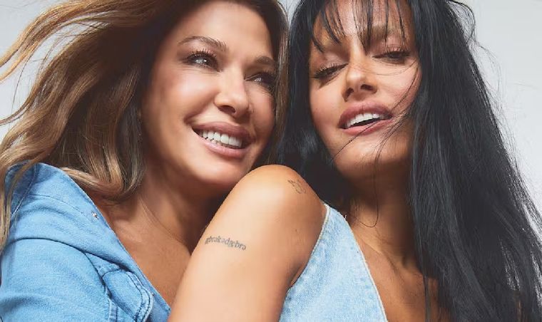 Catherine Fulop y Oriana Sabatini, madre e hija