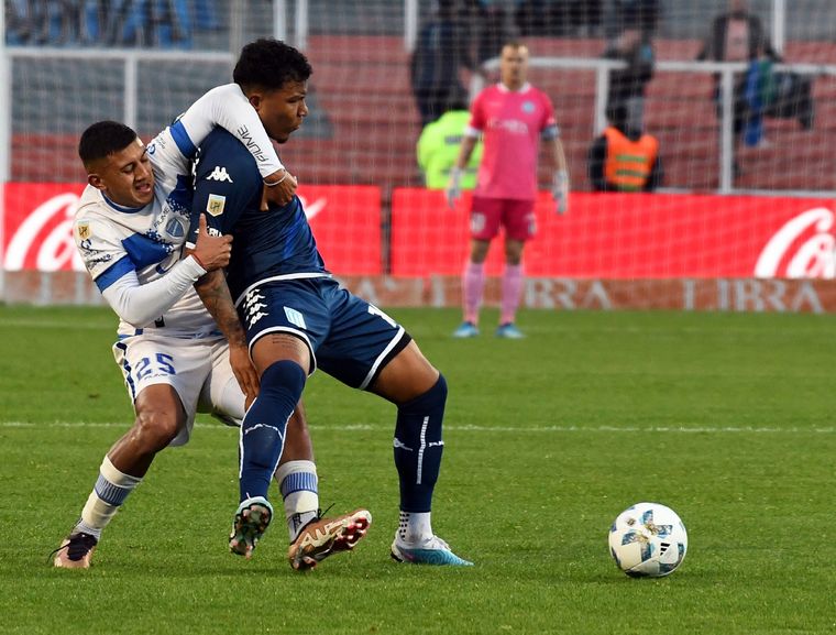 El delantero habló tras el empate ante el Bodeguero. Foto: Télam