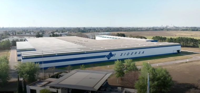 Planta de Sidersa Foto: Sidersa