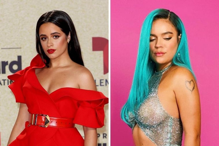 Camila Cabello y Karol G Camila Cabello y Karol G Foto: Vogue