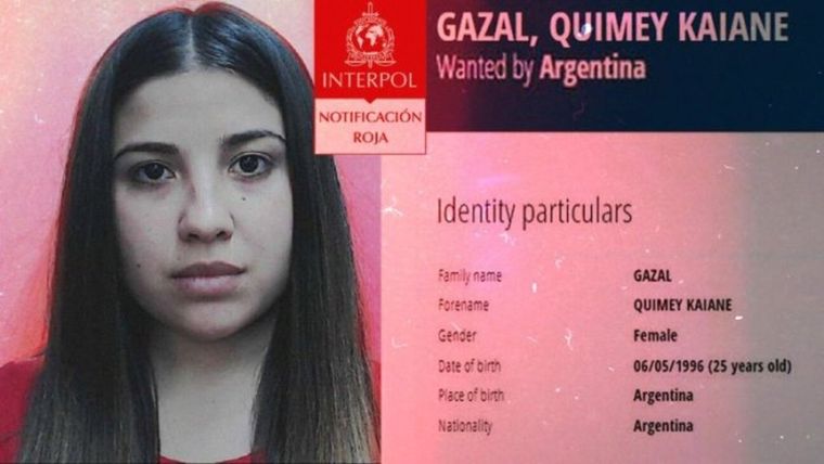 Galza tiene 25 años y era una de las 10 mujeres más buscadas