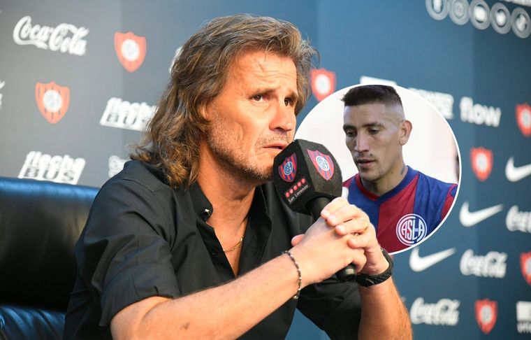 Rubén Insúa El técnico de San Lorenzo descartó a Centurión.