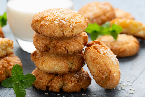 Galletas de coco irresistibles: la receta casera fácil que conquista la merienda Galletas de coco irresistibles: la receta casera fácil que conquista la merienda