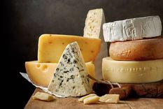 Dependiendo de la variedad, el queso tiene un impacto positivo para el cerebro Foto: Shutterstock