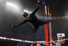 Bad Bunny se robó el show en el Wrestlemania 37. Foto: Gluc.mx
