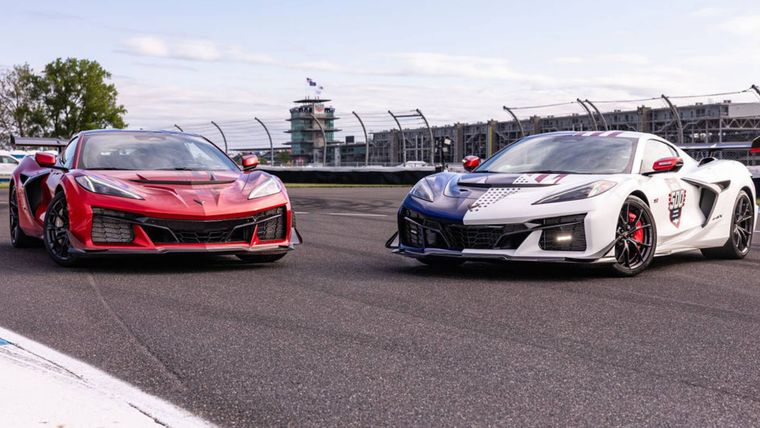 Chevrolet celebró los 250 años de Estados Unidos con el Corvette ZR1X en Indianápolis