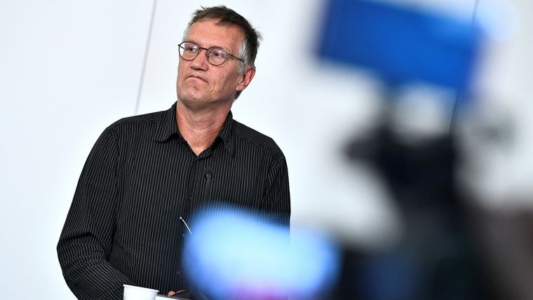 El epidemiólogo jefe de la Agencia de Salud Pública de Suecia, Anders Tegnell, en Estocolmo, Suecia, el 6 de mayo de 2020