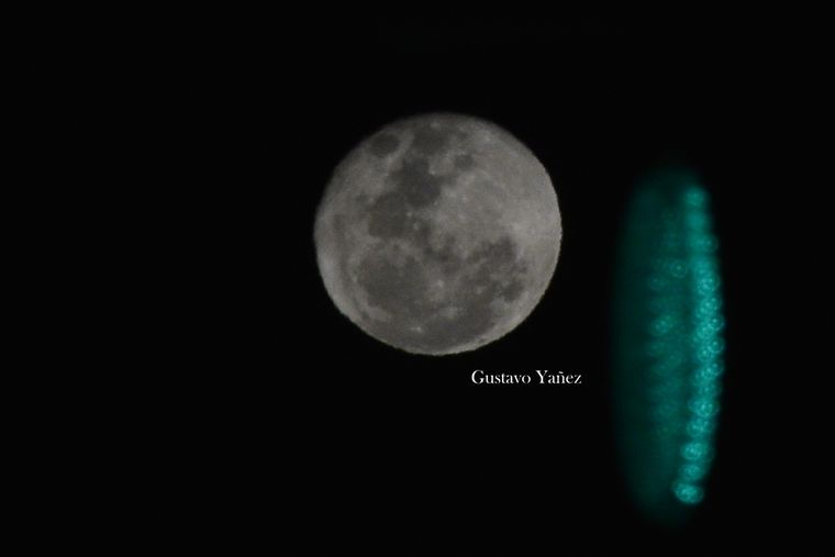 ¿De qué se trata esa línea de luz verde?