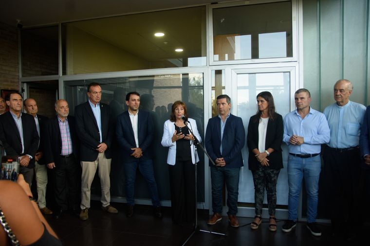 La la rectora de la UNCuyo, Esther Sanchez. Foto: UNCuyo