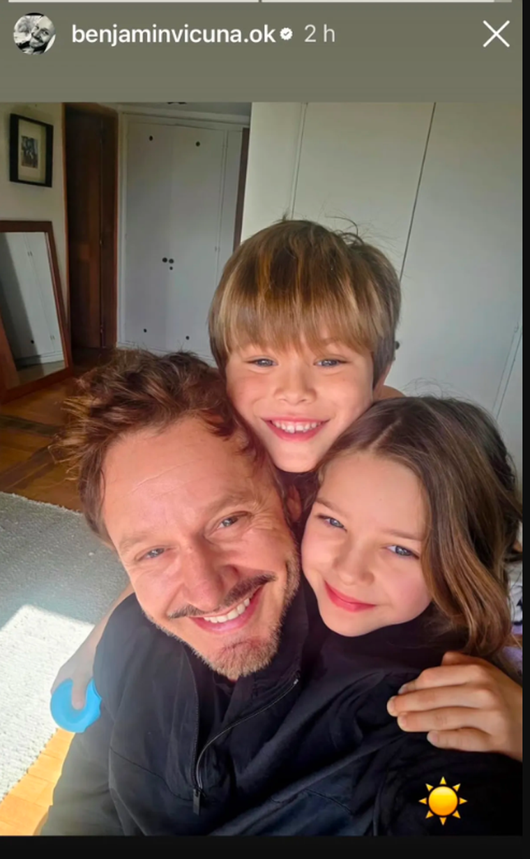Benjamín Vicuña junto a Magnolia y Amancio en plena polémica con Mauro Icardi. Benjamín Vicuña junto a Magnolia y Amancio en plena polémica con Mauro Icardi.