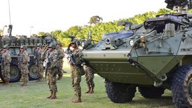 Así son los vehículos de combate Stryker 8x8.