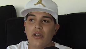 El joven se encuentra acompañado por Daniela Celis y por sus hijas. Foto: captura de video/ Telefe. El joven se encuentra acompañado por Daniela Celis y por sus hijas. Foto: captura de video/ Telefe.