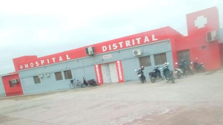 La pequeña fue atendida en el hospital de la zona Foto: Diario Panorama