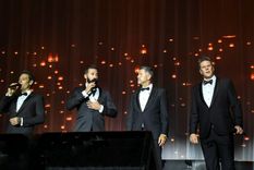 Il Divo pasó por Mendoza y dejó al público encantado. / Creditos: Laura Mussere