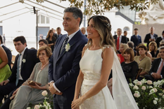 los detalles del vestido de maria belen luduena y otras intimidades de su boda con jorge macri