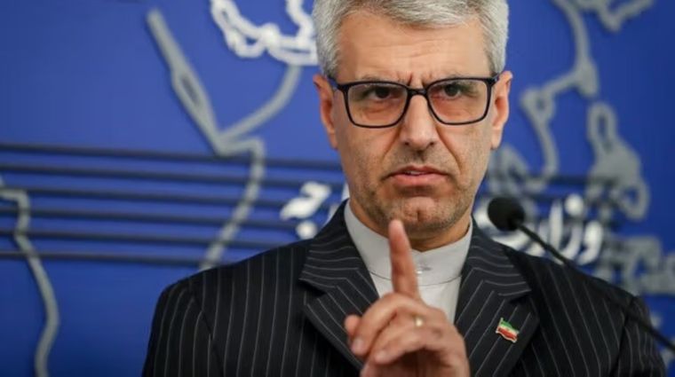 Esmaeil Baghaei, portavoz del Ministerio de Asuntos Exteriores de Irán.