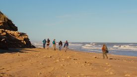 La playa que renueva las energías y promete relax sin celular. La playa que renueva las energías y promete relax sin celular.