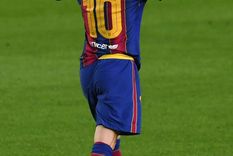 Lionel Messi en el Barcelona.