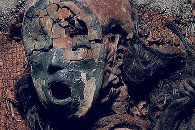 MDZol | La cultura chinchorro momificaba niños y adultos. Este es un niño de 6 o 7 años de más de 4.000 años de antigüedad. Foto: CORTESÍA UNIVERSIDAD DE TARAPACÁ