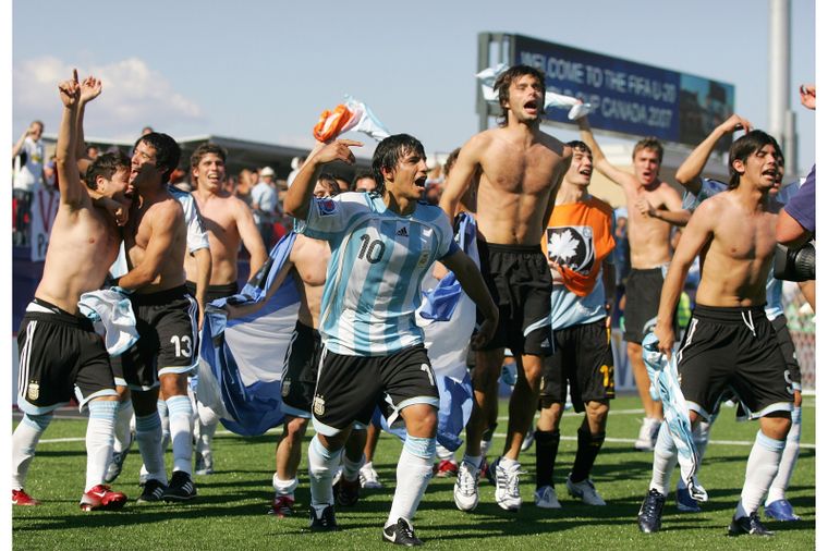 Con Agüero como máxima figura, Argentina alcanzó su sexto y último Mundial Sub 20 Foto: FIFA