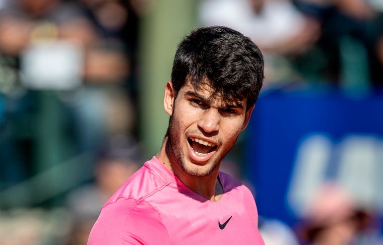 CARLOS ALCARAZ EL TENISTA ESPAÑOL TIENE 20 AÑOS Foto: ARCHIVO