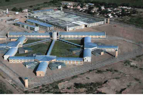 El complejo penitenciario en donde se cometían los ilícitos Foto: Gentileza