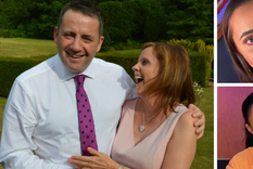 Carol y dos de sus hijas, Louise y Hannah, murieron en el lugar de los hechos, informó la policía Foto: FAMILIA HUNT