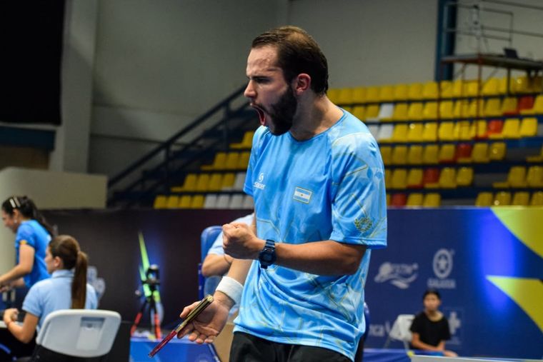 Francisco Sanchi avanzó de ronda en singles, mientras que Santiago Lorenzo quedó eliminado. Foto: Instagram