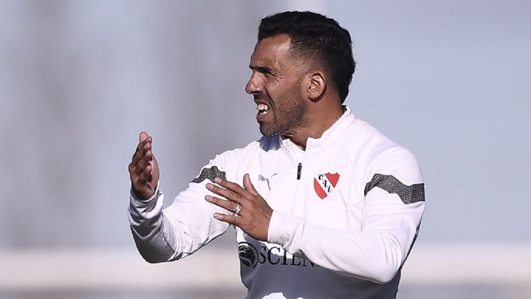 El Apache se prepara para su debut ante Vélez. Foto: Independiente