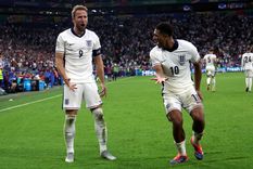 Kane y Bellingham, los autores de los goles. Foto: EFE