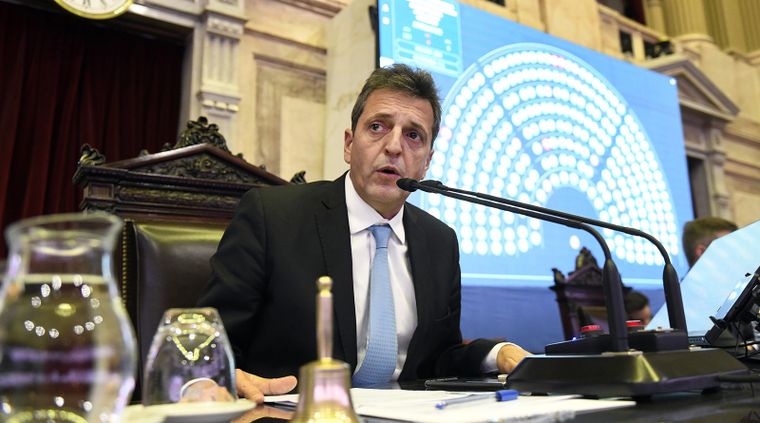 El ministro Sergio Massa deberá convencer a la oposición de acompañar el proyecto de ley, por que el podrían blanqueaste millones de dólares que el Banco Central necesita con urgencia. Foto: Prensa Diputados