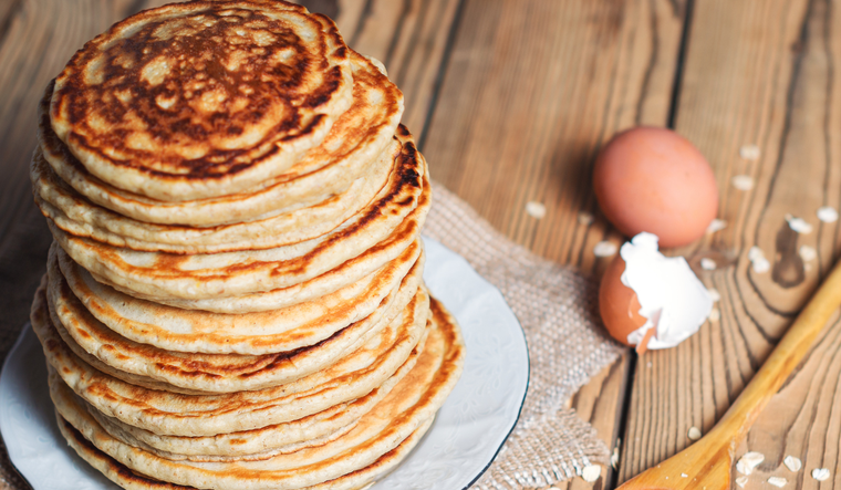 Crepes de avena fáciles Crepes de avena fáciles