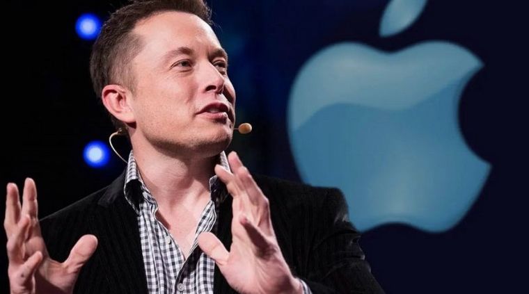 Musk fue contra Apple, en público. Foto: Vov.