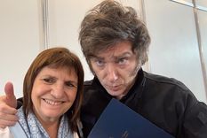 El presidente Javier Milei respaldó a su ministra de Seguridad, Patricia Bullrich, luego de las críticas que recibió por la represión policial llevada adelante en las afueras del Congreso durante la marcha de jubilados. Foto: Prensa Presidencia