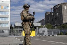 Central nuclear de Zaporiyia Zaporiyia permanece bajo el control de las fuerzas de Rusia. Foto: Efe. Central nuclear de Zaporiyia Zaporiyia permanece bajo el control de las fuerzas de Rusia. Foto: Efe.