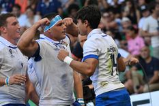 Italia comenzó de gran manera su participación en el Mundial. Foto: @Federugby