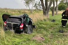 El conductor y uno de sus hijos se encuentran en grave estado. Foto: NA El conductor y uno de sus hijos se encuentran en grave estado. Foto: NA