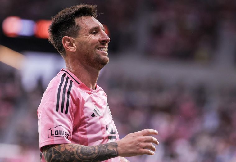 Lionel Messi encendió las alarmas en el último partido de Inter Miami.