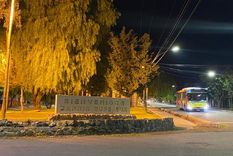 El ingreso al barrio Supe